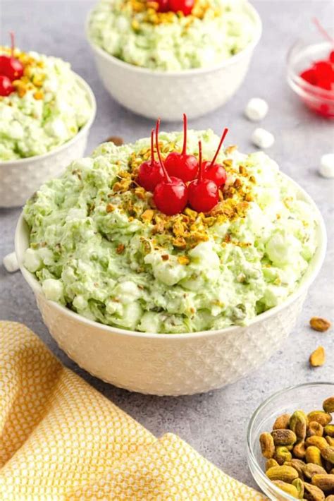 Easy Pistachio Fluff Recipe Watergate Salad Margin Making Mom