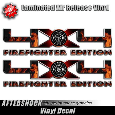 F-150 Firefighter Truck Decal