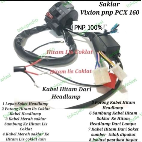 Promo Diskon Saklar Kiri Pnp 160 Holder Switch On Off Lamp V2 Terlaris