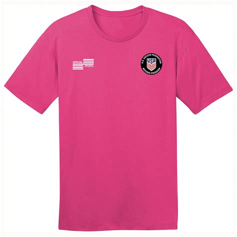 2244cl Ussf Wicking Short Sleeve T Shirt Official Sports International