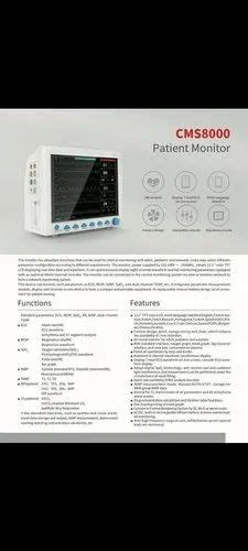 Brand Contec Cms Multipara Monitor Lcd At Rs In Patna