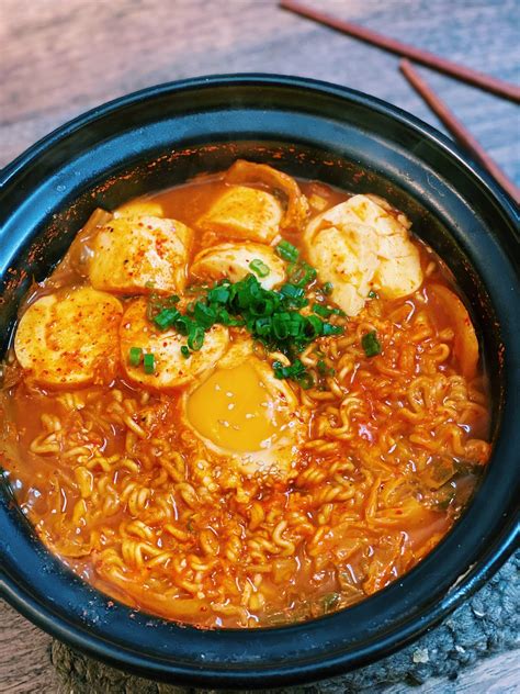 Spicy Korean Silken Tofu Ramen Sundubu Ramen 20 Minutes Tiffy Cooks