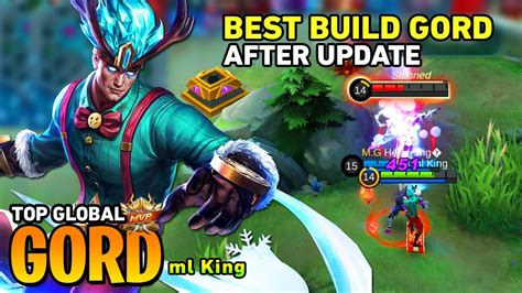 Gord Best Build After Update Top Global Gord By Ml King Mobile