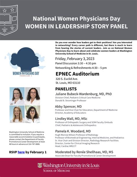 National Women Physicians Day Women in Leadership Story Panel