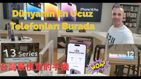 5000 TL den daha ucuz Dünyada en ucuz Cep Telefonu Tayvan da 世界上最便宜的手