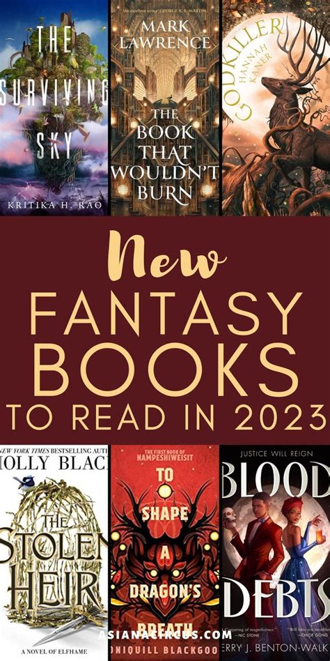 Best New Fantasy Books To Read In 2023 Artofit