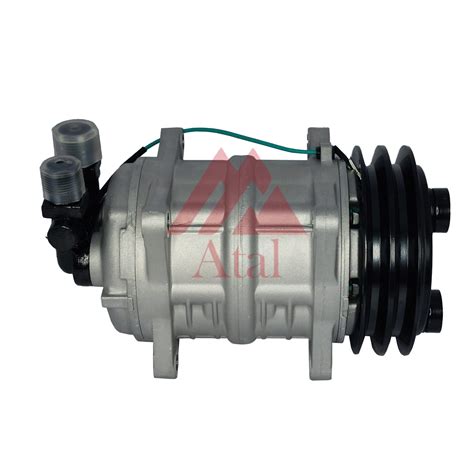 COMPRESSOR TM15 POLIA 2A 135MM 24 VOLTS 8 ORELHAS SAÍDA PARA CIMA R134A