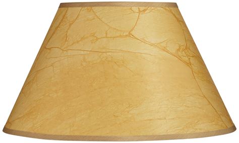 Springcrest Crinkle Paper Large Empire Lamp Shade 10 Top X 20 Bottom X 12 Slant X 11 High