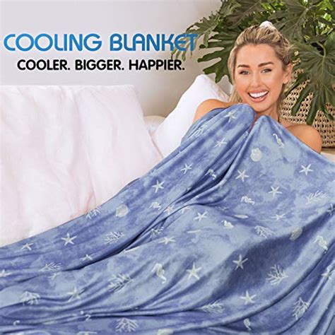 Ailemei Cooling Blanket For Hot Sleepers Double Sided Cold Effect Queen Size Lightweight