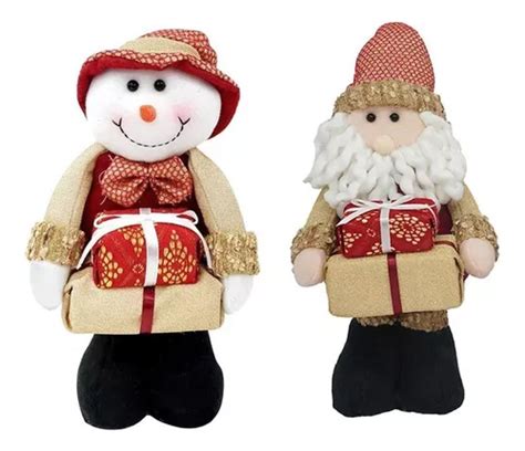 Mu Eco De Navidad Gici Christmas Kit Bonecos Natal Boneco De Neve E