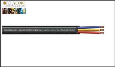 Wire Material Copper Core X Sq Mm Submersible Cables At Best