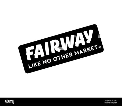 Fairway Market Rotated Logo White Background Stock Photo Alamy