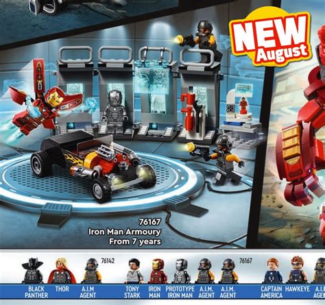 LEGO Marvel Super Heroes Iron Man Armory 76167 Coming Soon The