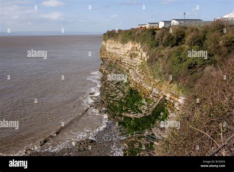 Fontygary Bay and Holiday Caravan Park Rhoose Stock Photo - Alamy