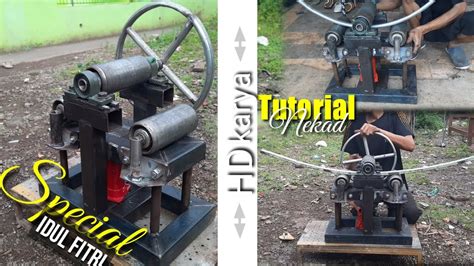 Mudah Cara Buat Alat Roll Bending Besi Hollow Manual Tutorial Ternekad