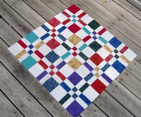 Wonderful Disappearing Patch Quilt And Fine Ideas Of Best Images