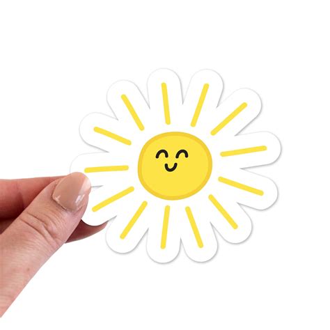 Sunshine Stickers Sunshine Sticker Sunshine Laptop Sticker Etsy