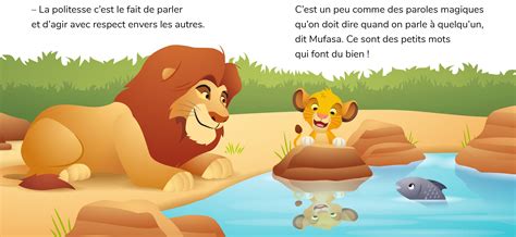 DISNEY Mes Premières Histoires Simba apprend la politesse hachette fr