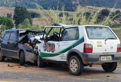 Acidente Na MGC 267 Em Campestre Deixa Um Morto E Quatro Feridos