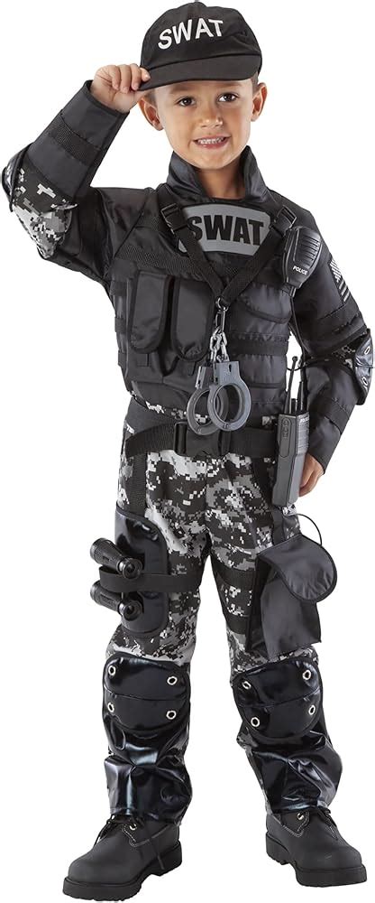 Kids Swat Commander Costume Ubicaciondepersonascdmxgobmx