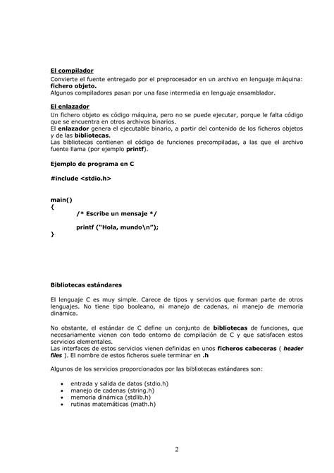 Introduccion Del Lenguaje C PDF