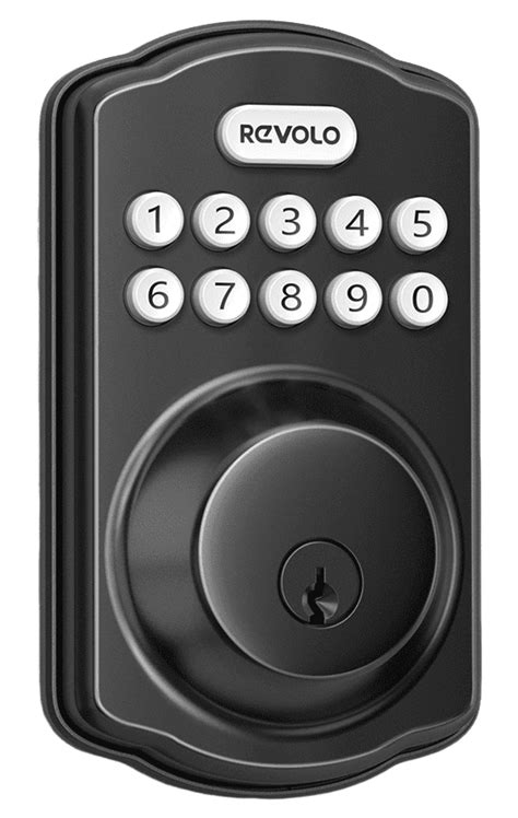 Revolo Keyless Front Entry Door Lock Electronic Keypad Deadbolt Auto