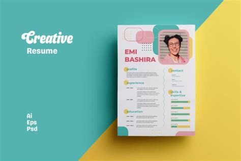 Creative Resume Graphic By Storictype Creative Fabrica