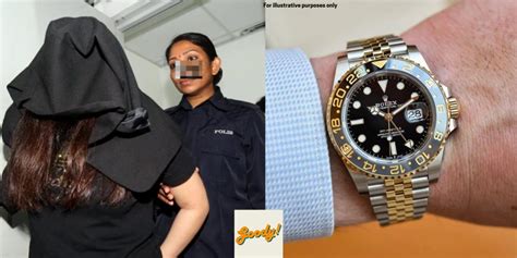 Wife Of Pdrm Officer Accused Of Stealing Rm400k Worth Of Rolex