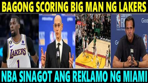 BREAKING NBA UMAMIN MIAMI NADAYA Sa GAME 6 BAGONG SCORING BIG MAN