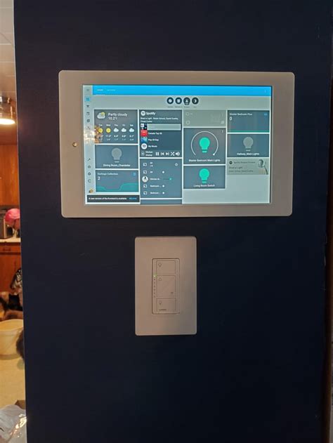 Finally A Wall Mounted Home Assistant Control Centre R Homeassistant