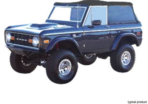 Rampage Safari Island Topper For Ford Bronco Full Length Black