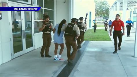 Miami Dade Schools Police Conduct Large Scale Shooter Drill At Miami