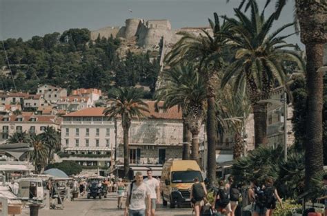 Island Of Hvar In Croatia