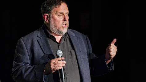 Junqueras dejará la presidencia de ERC tras las elecciones europeas