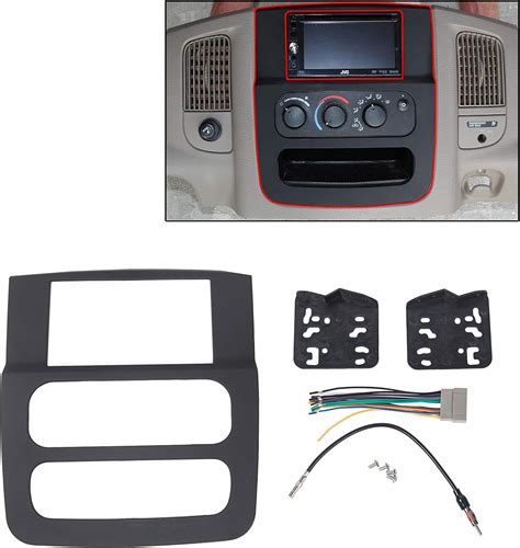 Ecotric Radio Double Din Stereo Dash Kit Wwire Harness Antenna Adapter For 2002