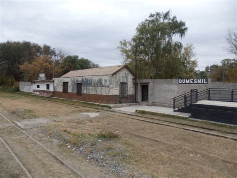 Foto estación histórica de los FC Belgrano y Mitre Dumesnil Córdoba