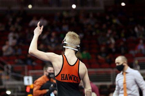 Photos: Class 3A semifinals at the Iowa high school state wrestling ...