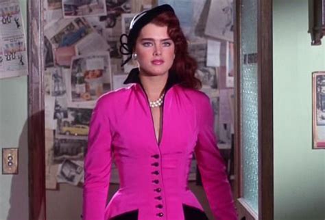 Brooke Shields In Brenda Starr Fashion Athletic Jacket Passion