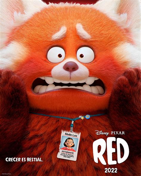 “red” La Nueva Película De Disney Y Pixar Lanza Su Primer Tráiler Y