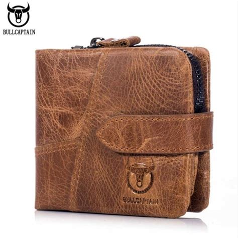 Bull Captain Men High Quality Wallet Genuine Leather Fashion Wallet