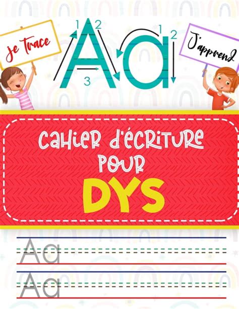 Cahier D Criture Pour Dys Apprendre Crire Les Lettres Et Tracer