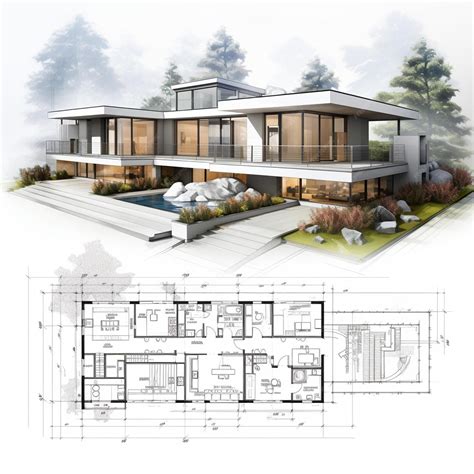 Premium Photo | House Design With Plans