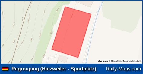 Karte Regrouping Hinzweiler Sportplatz Rallye Potzberg