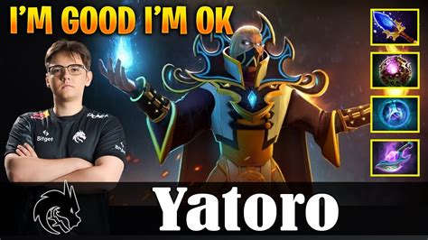 Yatoro Invoker Mid I M Good I M Ok Dota Pro Mmr Gameplay Youtube