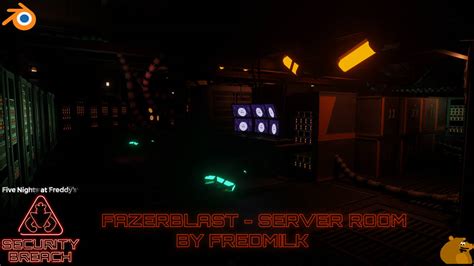 Fnaf Sb Fazerblast Server Room Map Port By Fredmilk On Deviantart