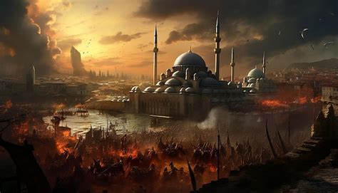 Premium Photo | The Fall of Constantinople