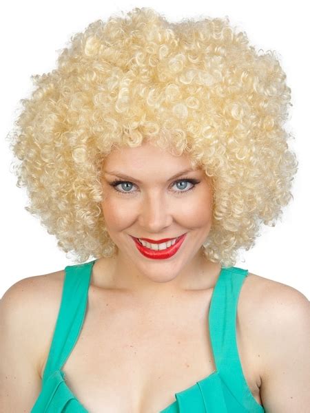 Blonde Afro Wig Party Wigs Au