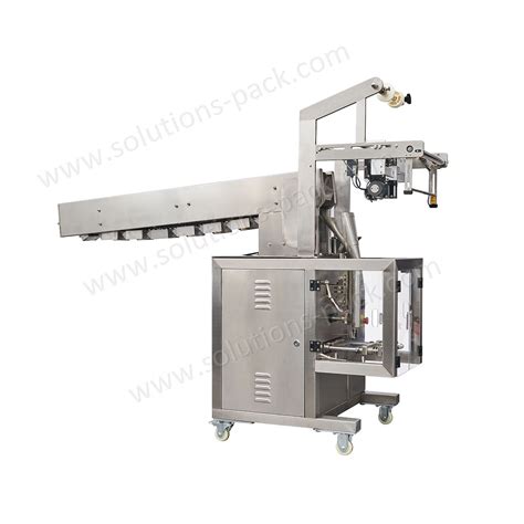 Semi Automatic Packing Machine With Chain Type Bucket FOSHAN SOLUTIONS PACK