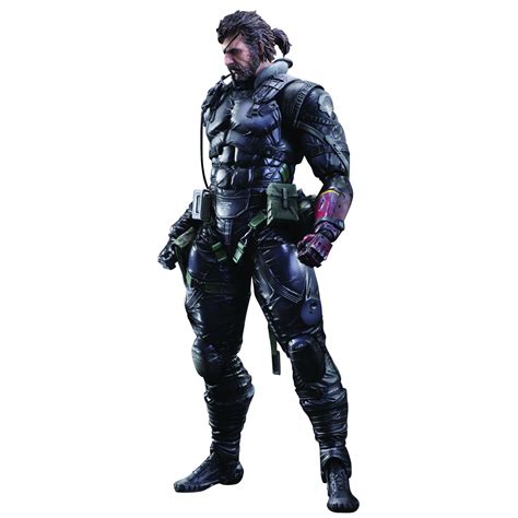 APR158798 MGS V PHANTOM PAIN PLAY ARTS KAI VENOM SNAKE SNEAKING SUIT