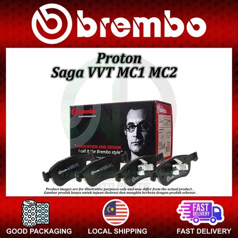 Proton Saga Vvt Mc Mc Front Brake Pad Disc Brake Pads Brembo